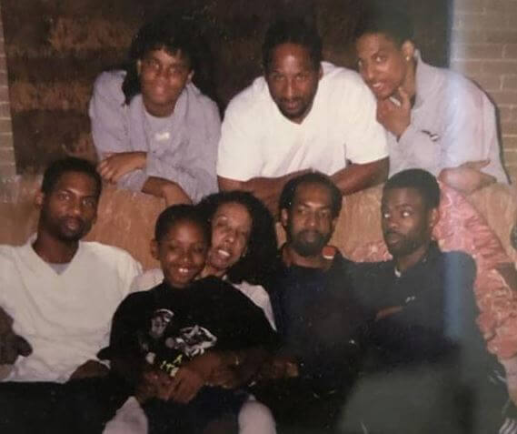 Julius Rock wife and children.